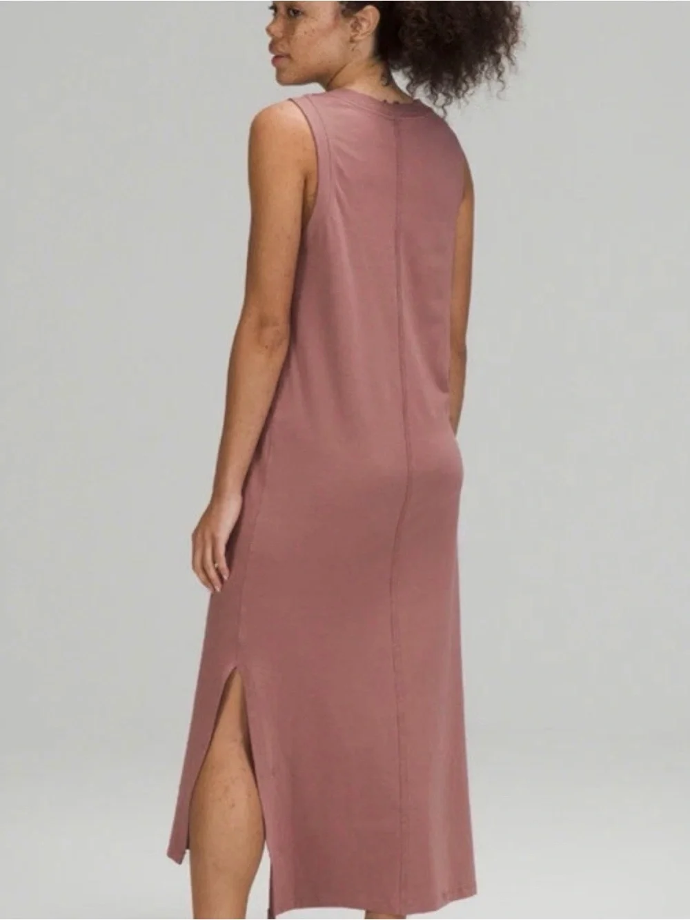 lululemon athletica Mauve Pink Sleeveless Maxi Dress